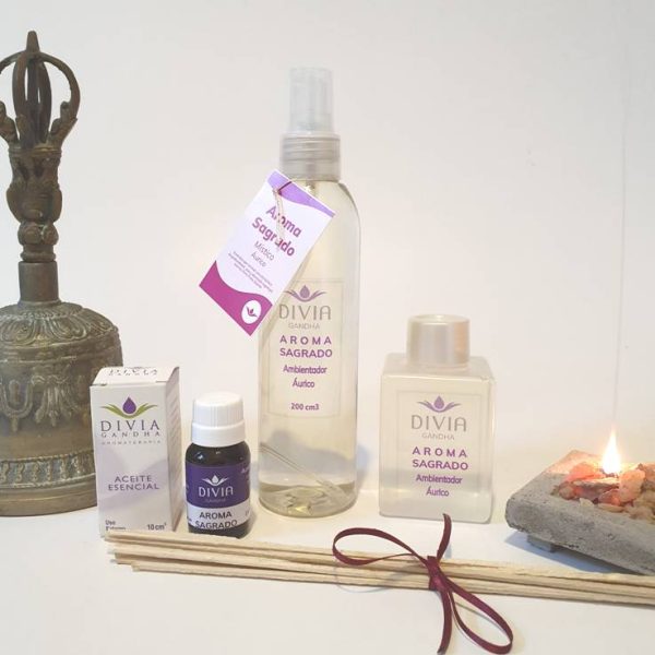 KIT: AURICOS 3 PRODUCTOS. PERFUMANTE 200 CM3 - DIFUSOR 125 CM3 - BLEND DE ACEITE ESENCIAL 10 CM3.