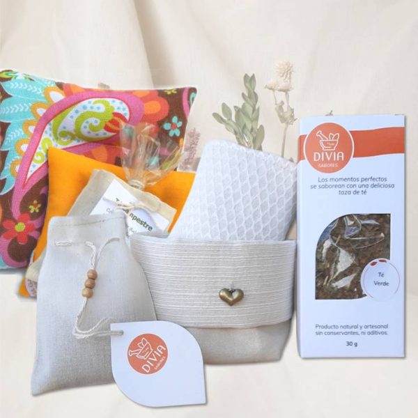 KIT CANASTA DE TE 6 PRODUCTOS