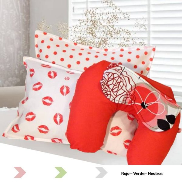 KIT 4 ALMOHADAS ORGÁNICAS